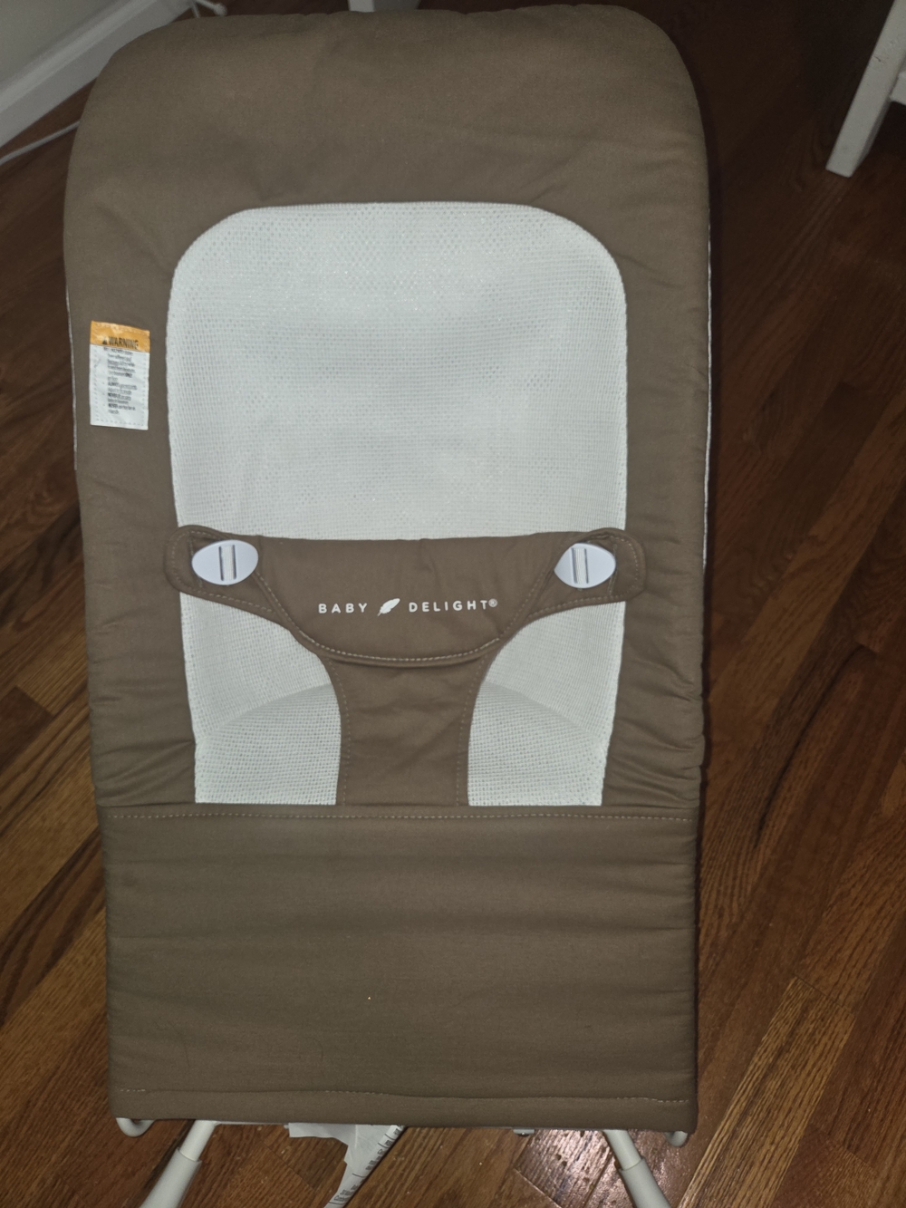 Baby Delight Highlander Brown Mesh-Panel Baby Bouncer Seat
